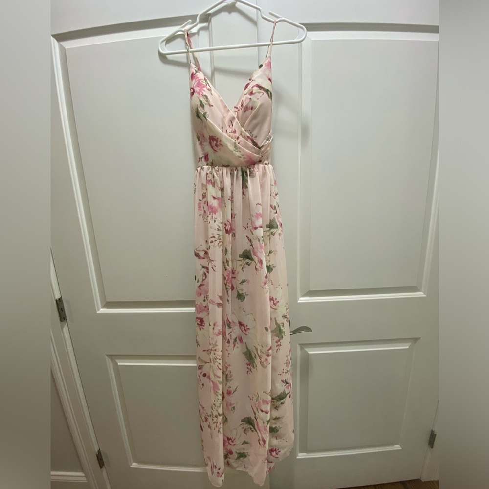 Revelry Chiffon Wrap Dress